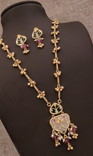 Meenakari High Quality Brass Set