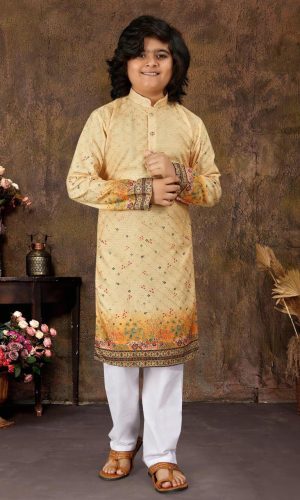 Lively Festive Kids Kurta Set