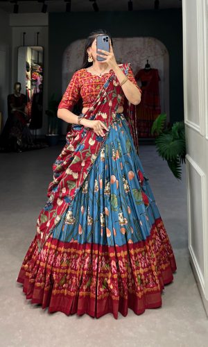 Incredible Pichhwai Art Lehnga