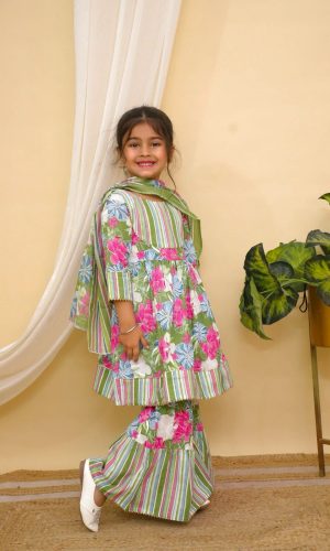Girls Sharara Set