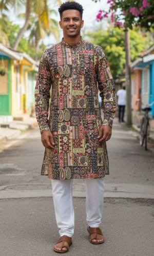 Unique Pure Cotton Kurta Pajama