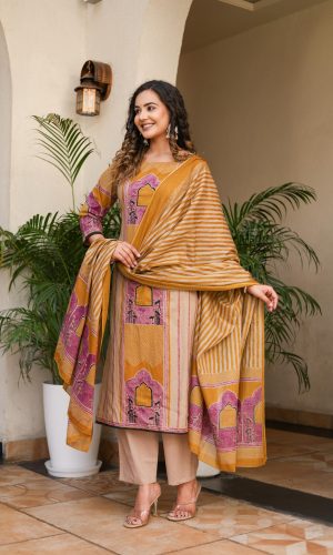 Hand Block Print Wonder (Slim Fit)