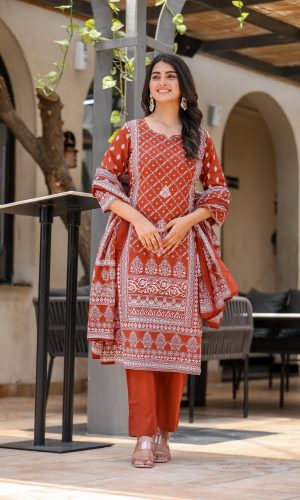 Rustic Orange Wonder(Slim fit)