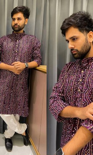 Bandhani Kurta
