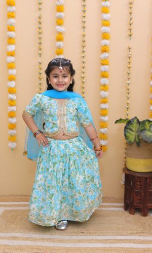 Glam Lehnga with Cancan