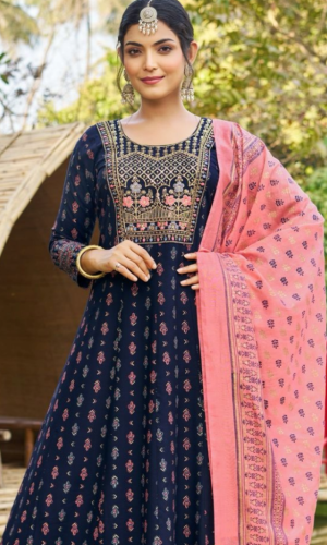 Lovely Combo Anarkali + Shawl