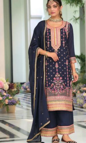 Royal Kurta- Semi Palazzo Set
