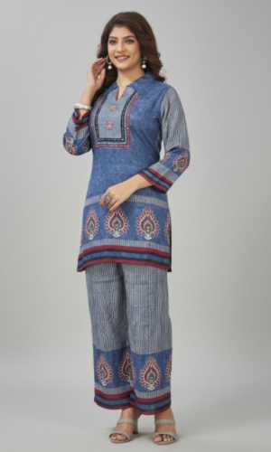 Ajrakh Hand Block Print Set