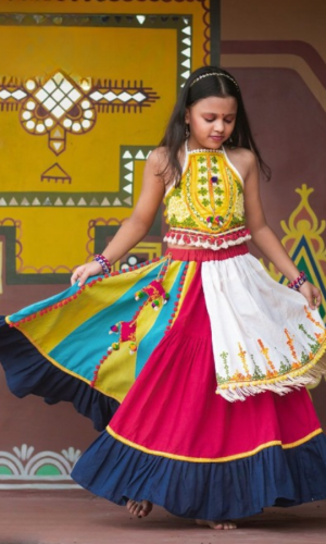 Playful and Graceful Lehnga in Pure Cotton