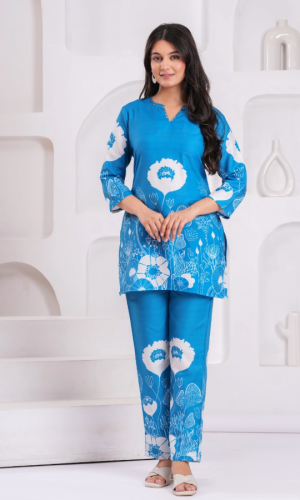 Firozee Set in Pure Cotton