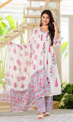 Plush Piece in Block Print