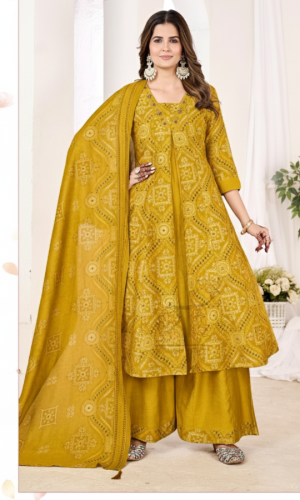 Elegant Front open Set in Premium Cotton