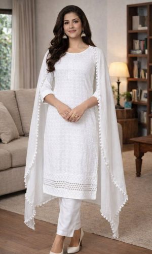 Graceful Inclusive Rayon Kurta Set