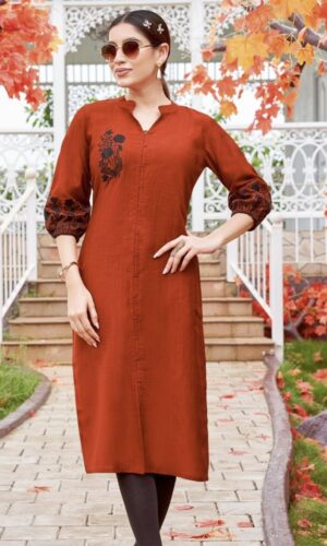 Classic Thread Work Rayon Top