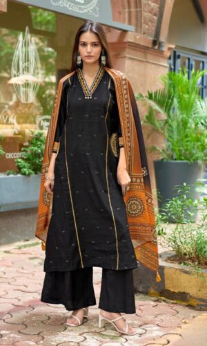 The Timeless Three-Piece Majestic Ensemble