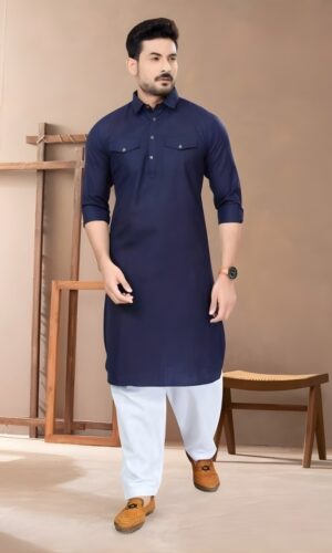 Premium Pure Cotton Regular Fit Kurta Set
