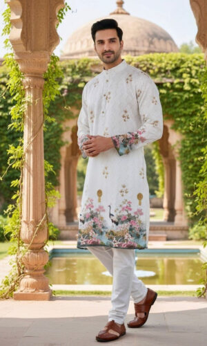 Mens Rich Rayon Kurta