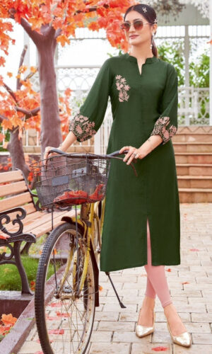 Heavy Rayon Thread Work Top